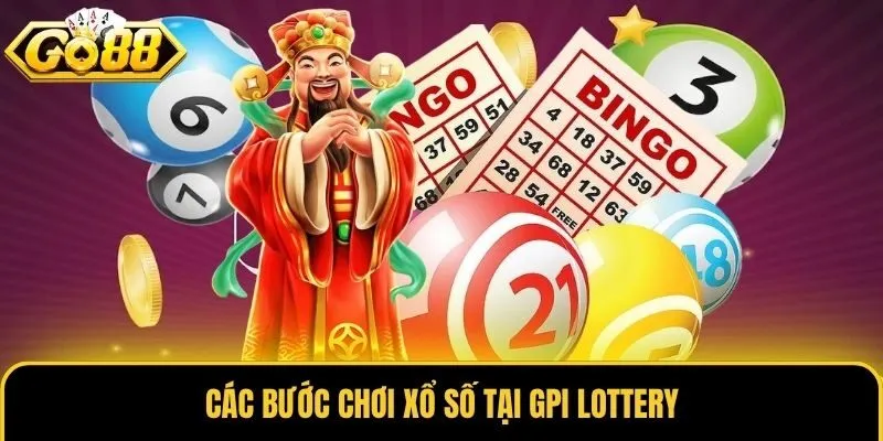 Các bước chơi xổ số tại GPI Lottery